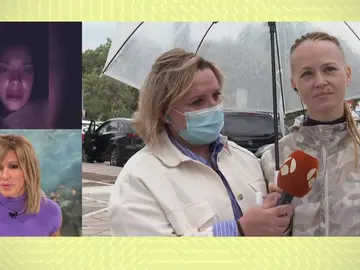 Emocionada entrevista a una madre cuya hija está en Ucrania. Emocionada entrevista a una madre cuya hija está en Ucrania.