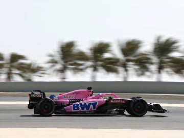 Alonso en la jornada 3 de los test de Bahréin