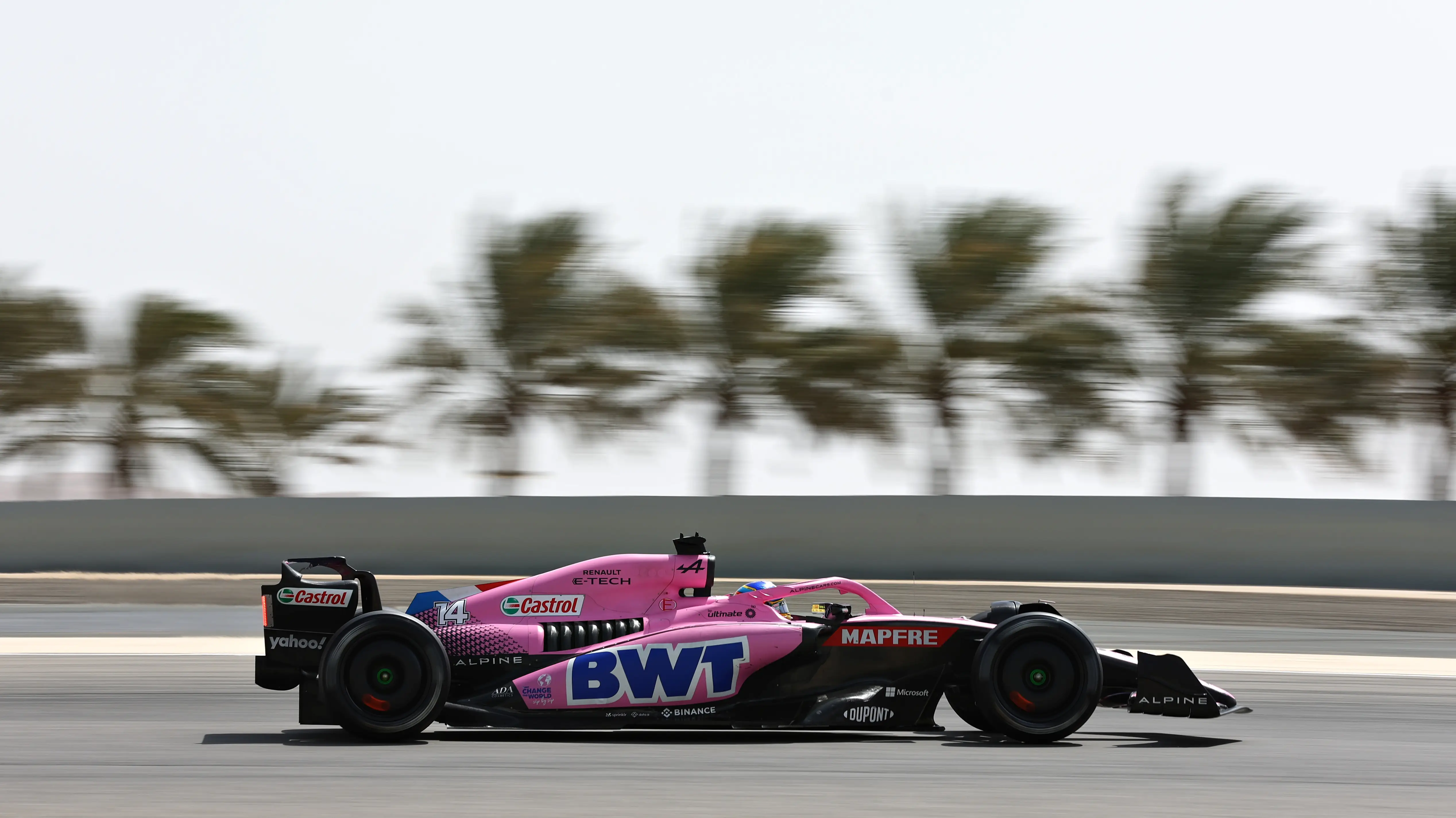 Alonso en la jornada 3 de los test de Bahréin Alonso en la jornada 3 de los test de Bahréin