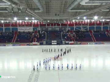 El SKA Neftyanik y el Dinamo de Moscú forman una 'Z' en apoyo a la invasión rusa a Ucrania