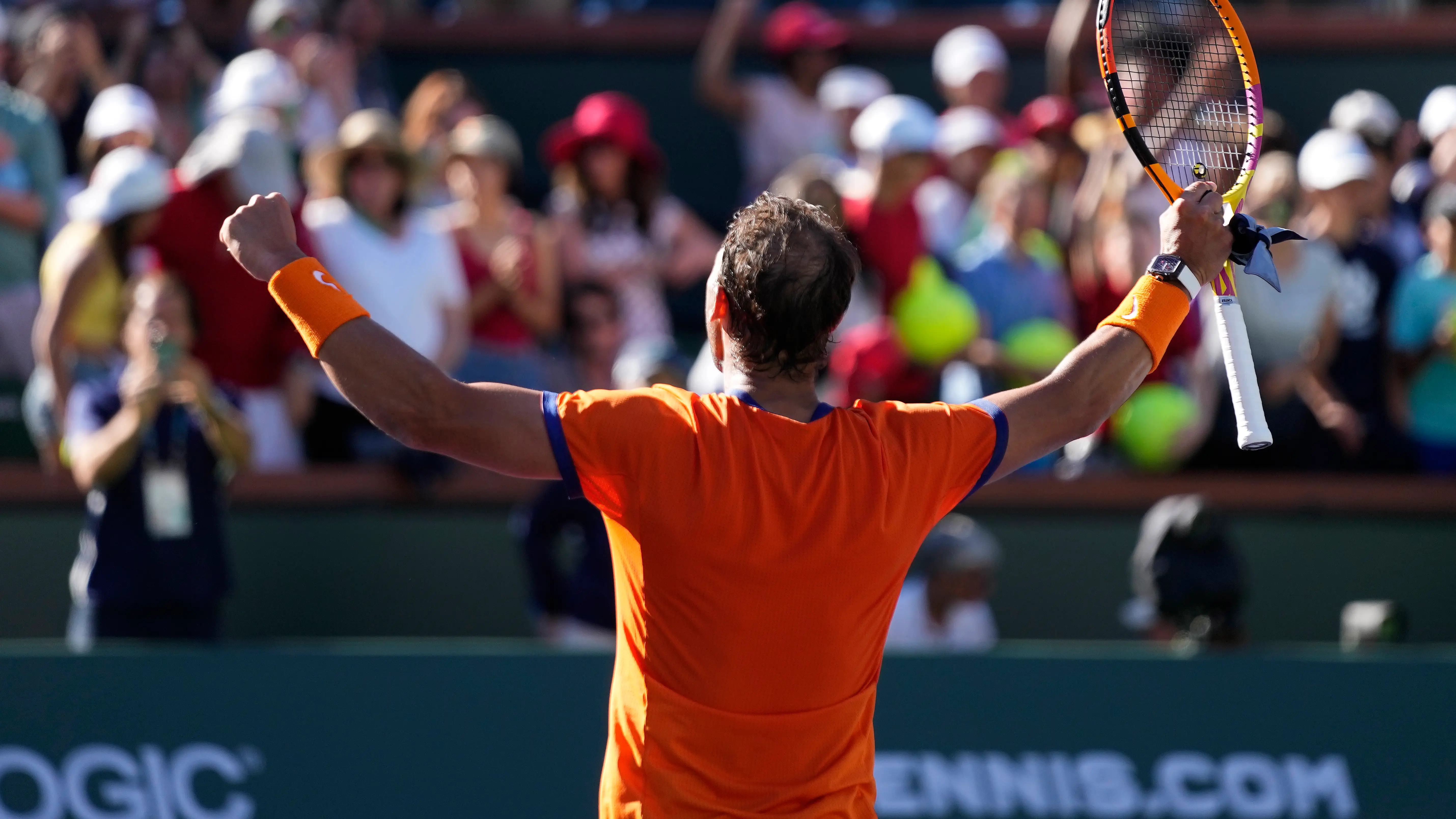 As&iacute; se gest&oacute; la en&eacute;sima remontada de Nadal: del 2-5 abajo al 7-6 en el tiebreak para seguir invicto