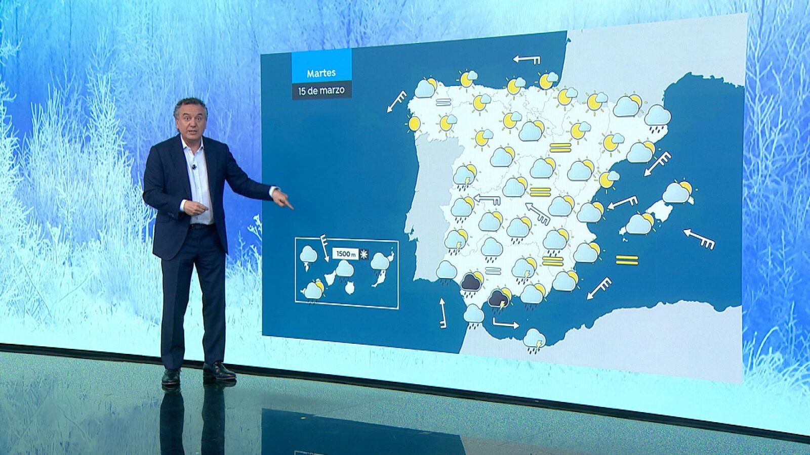 La borrasca Celia deja lluvias en toda la Península con avisos en el sistema central y el norte de Madrid