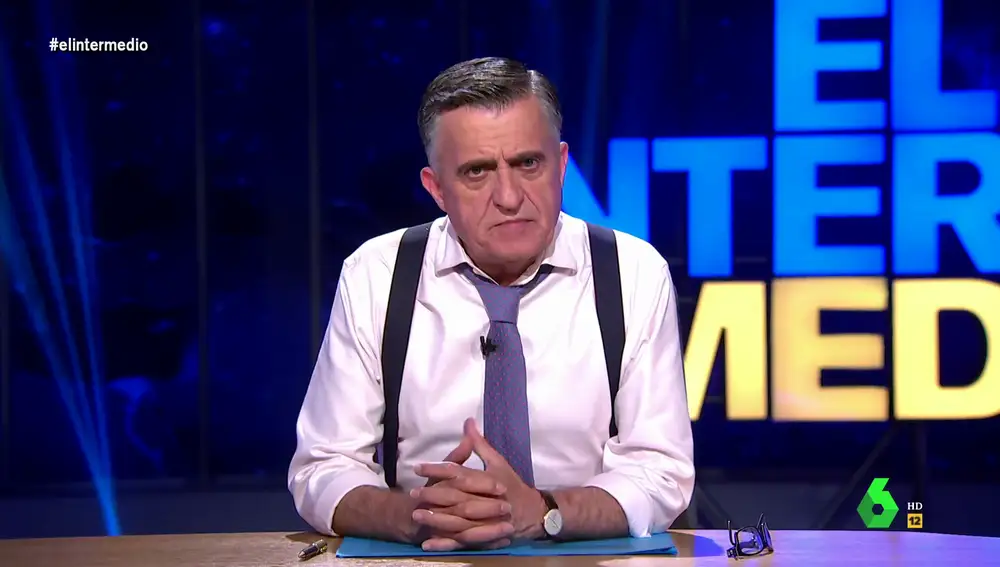 El Gran Wyoming en El Intermedio El Gran Wyoming en El Intermedio