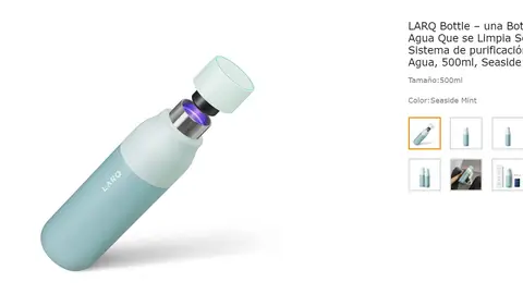 Botella purificadora Botella purificadora