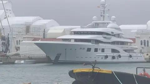 El yate 'Velerie' El yate 'Velerie'