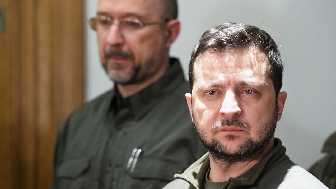 El presidente de Ucrania, Volodímir Zelenski El presidente de Ucrania, Volodímir Zelenski