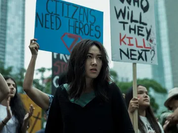 Karen Fukuhara como Kimiko en 'The Boys' Karen Fukuhara como Kimiko en 'The Boys'