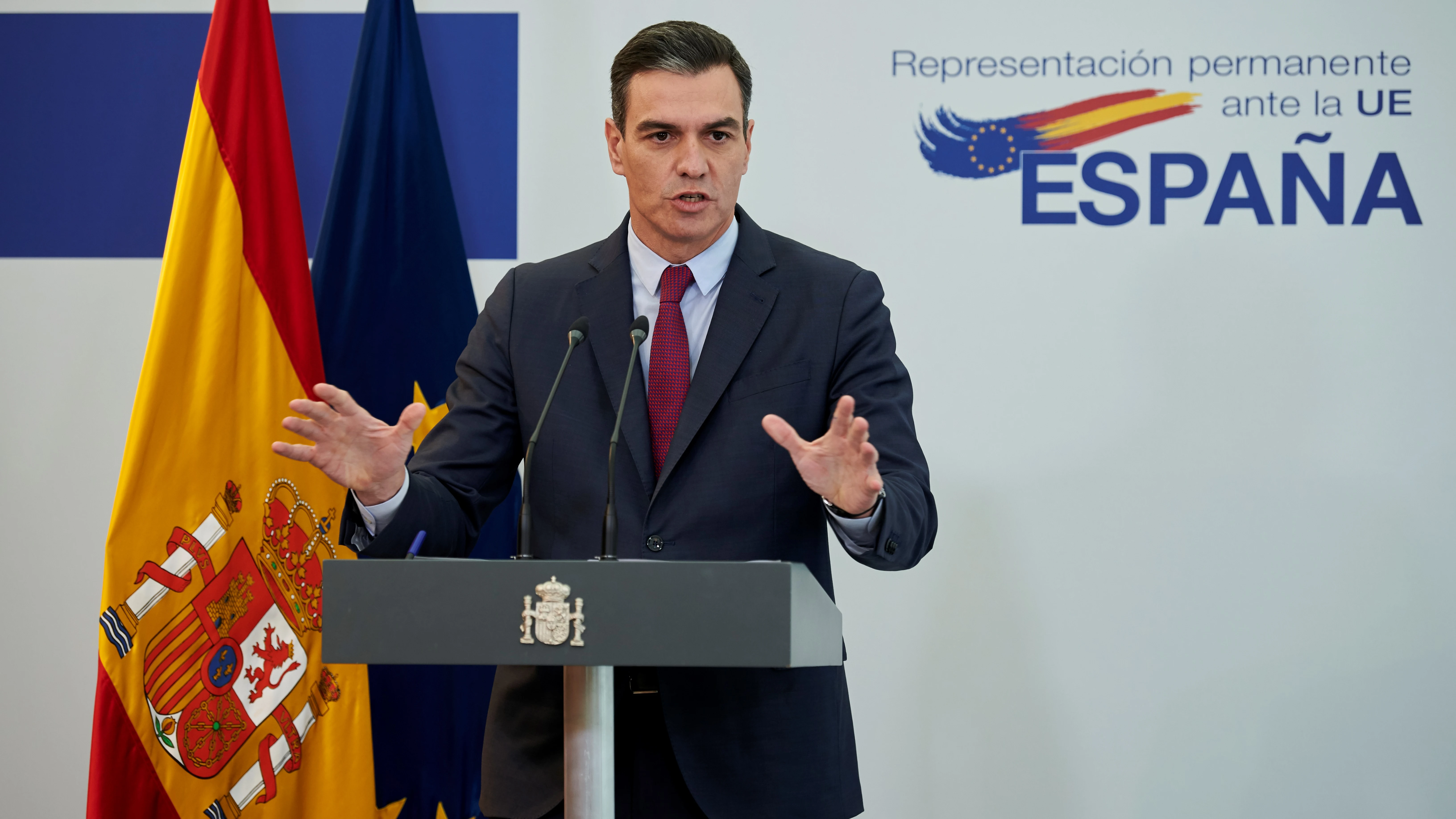 El presidente del Gobierno espa&ntilde;ol, Pedro S&aacute;nchez