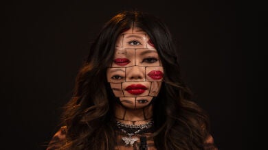 Rosalía alucina con el maquillaje súper realista de Mimi Choi