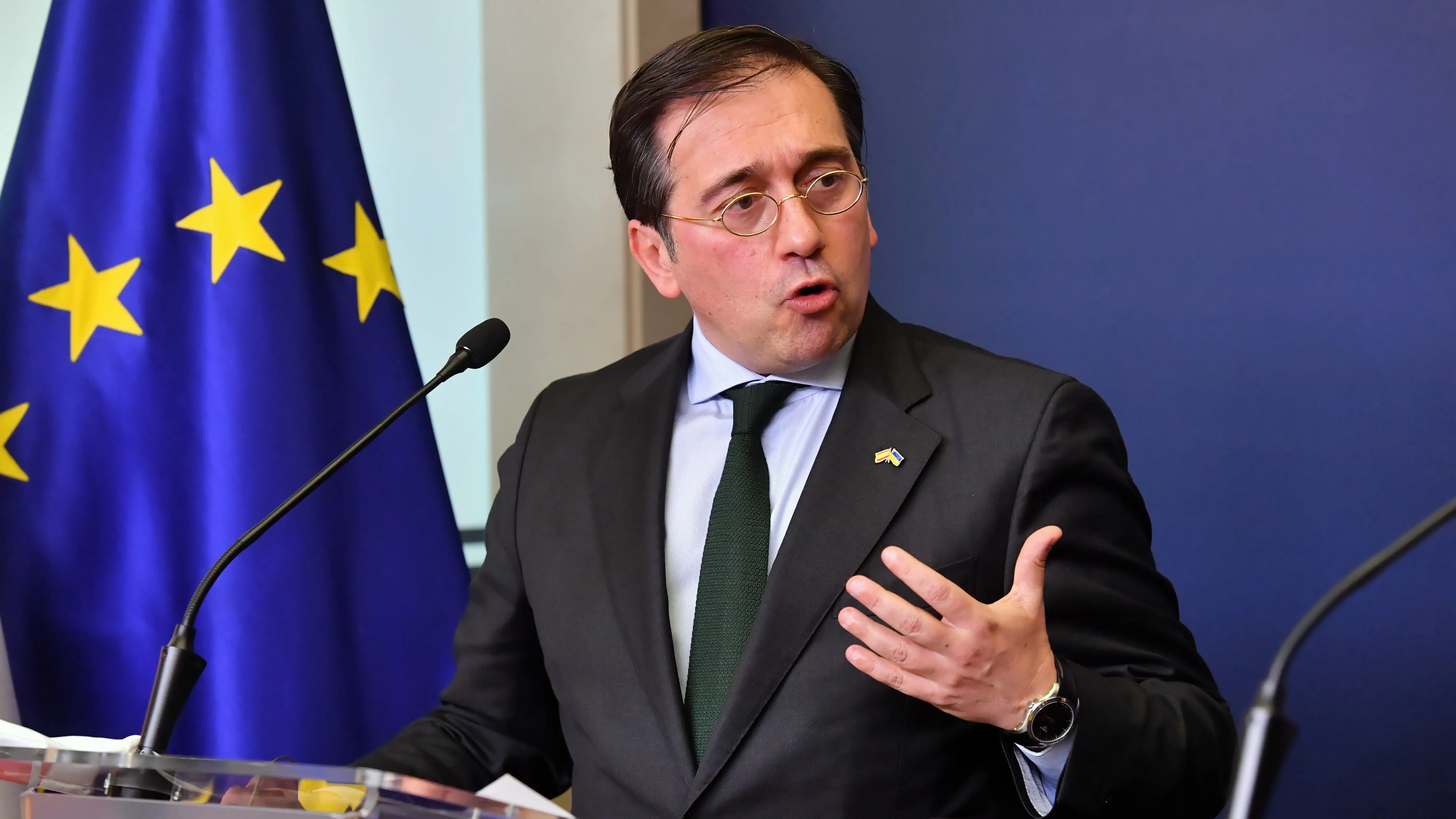 El ministro de Exteriores, José Manuel Albares El ministro de Exteriores, José Manuel Albares
