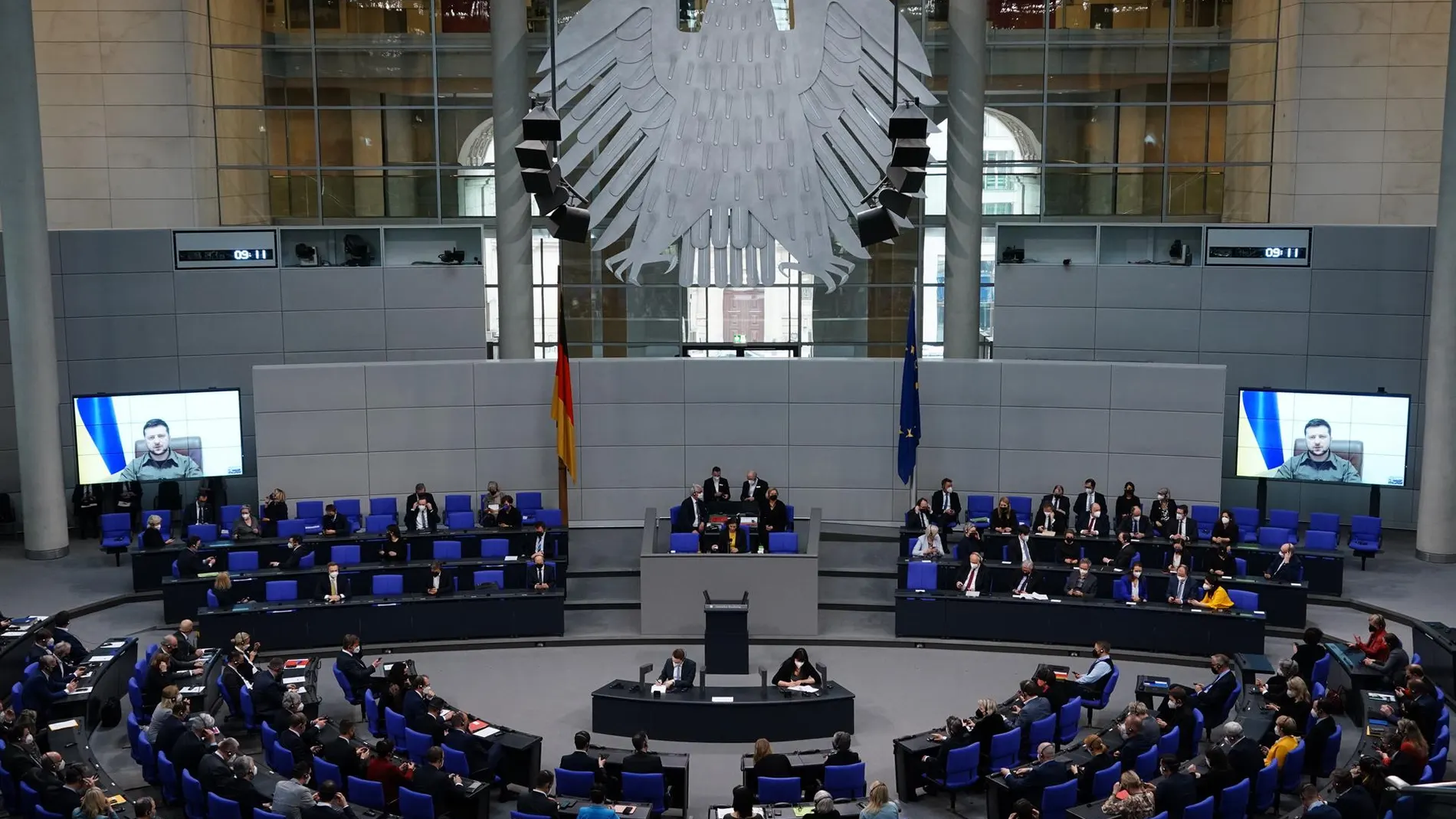 Zelenski reprocha a Alemania por anteponer su economía al conflicto en Ucrania