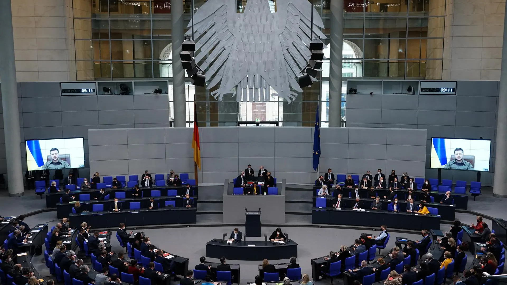 Zelenski reprocha a Alemania por anteponer su econom&iacute;a al conflicto en Ucrania
