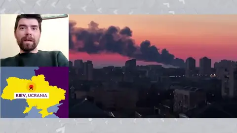 Andriy se refugia en su piso de Kiev Andriy se refugia en su piso de Kiev