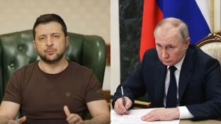 Zelenski y Putin