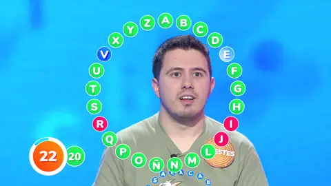Lo nunca visto en ‘El Rosco’: Orestes se ‘inventa’ una palabra, acierta y lleva al límite su duelo con Jaime Lo nunca visto en ‘El Rosco’: Orestes se ‘inventa’ una palabra, acierta y lleva al límite su duelo con Jaime
