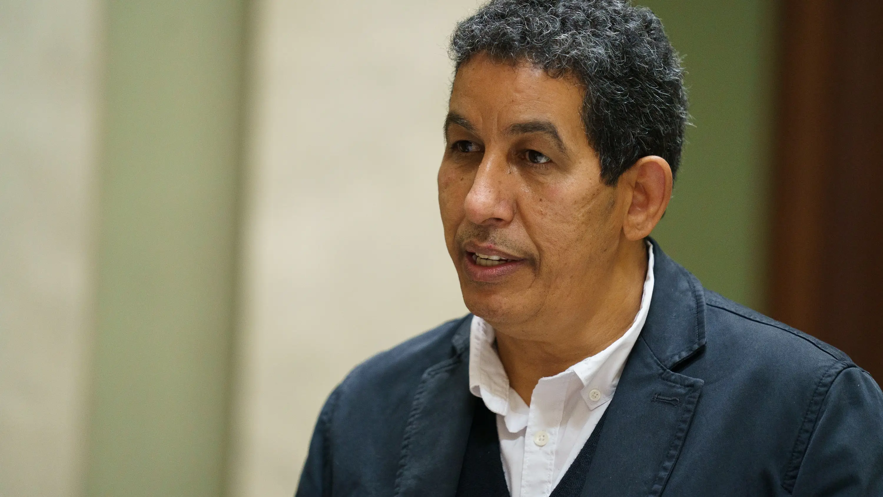 El delegado del Frente Polisario en España, Abdulah Arabi El delegado del Frente Polisario en España, Abdulah Arabi