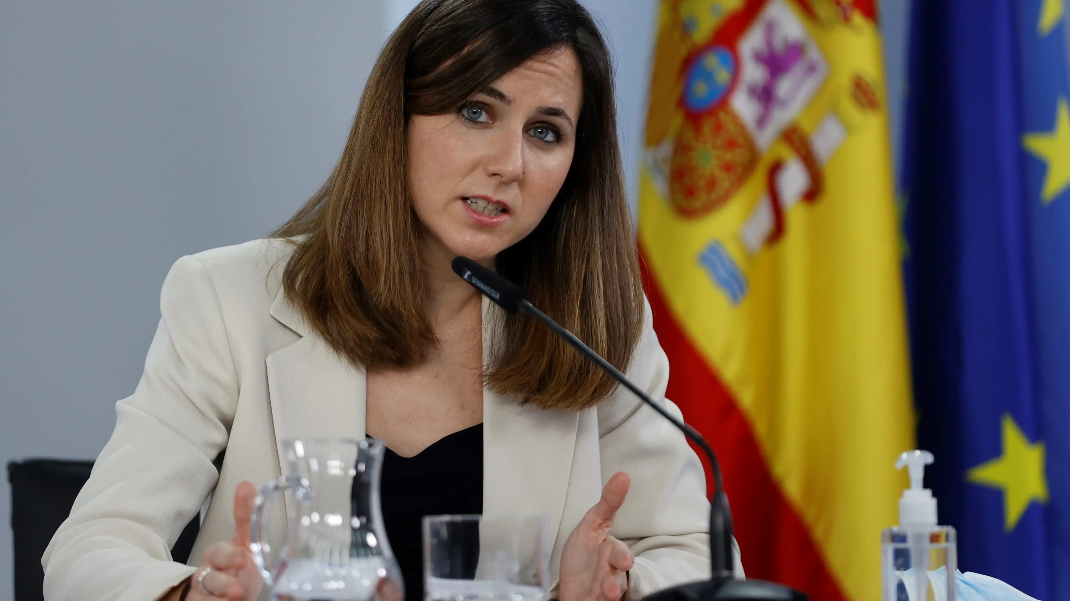 Ione Belarra, del partido Unidas Podemos