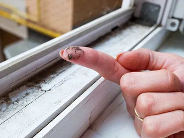 Suciedad en las ventanas Suciedad en las ventanas