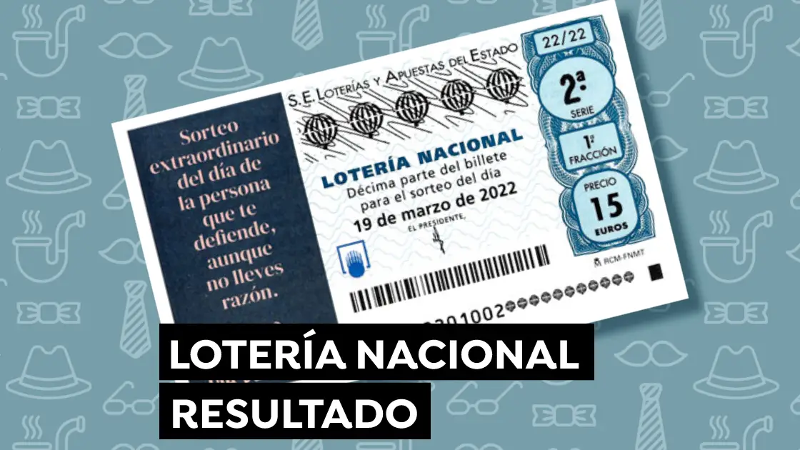Comprobar Loter&iacute;a Nacional: Resultado del Sorteo Extraordinario del D&iacute;a del Padre 2022
