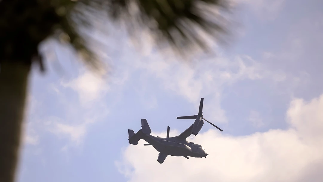 Un avión de combate estadounidense, modelo V-22 Osprey, se estrelló este viernes en el norte de Noruega Un avión de combate estadounidense, modelo V-22 Osprey, se estrelló este viernes en el norte de Noruega