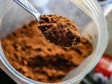 Cucharada de cacao soluble
