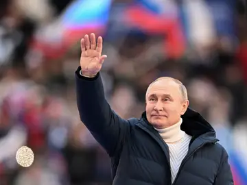 Vladimir Putin, presidente de Ucrania