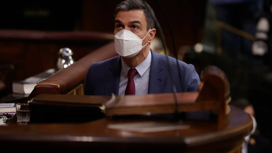 Pedro Sánchez, en el Congreso de los Diputados Pedro Sánchez, en el Congreso de los Diputados