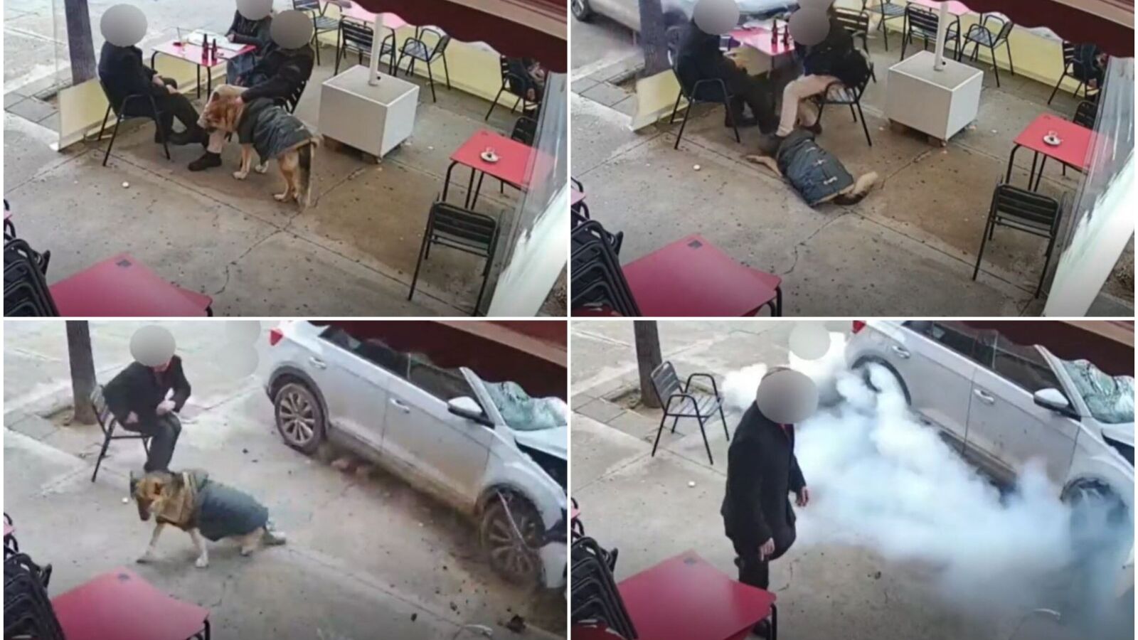 El impactante vídeo de un atropello en una terraza de Sabadell