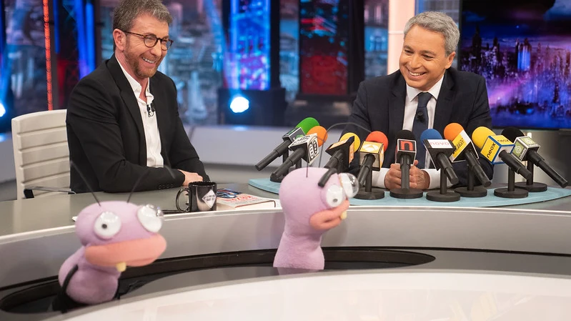 La confesión de Vicente Vallés en 'El Hormiguero 3.0': "Algún político me ha echado la bronca después de entrevistarle" La confesión de Vicente Vallés en 'El Hormiguero 3.0': "Algún político me ha echado la bronca después de entrevistarle"