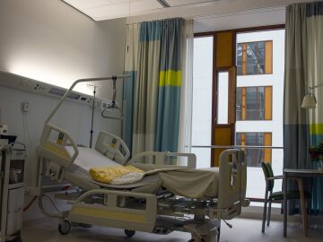 Una cama de un hospital