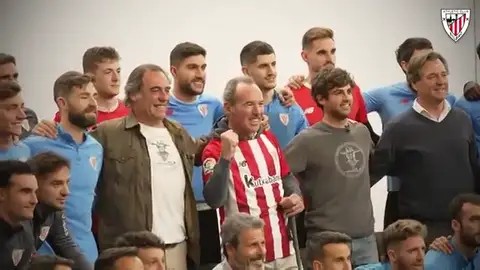 La lección de vida de Jaime Lafita, enfermo de ELA, a la plantilla del Athletic La lección de vida de Jaime Lafita, enfermo de ELA, a la plantilla del Athletic