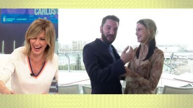 La broma de Susanna Griso a Diego Revuelta mientras entrevista a Milena Smit: 