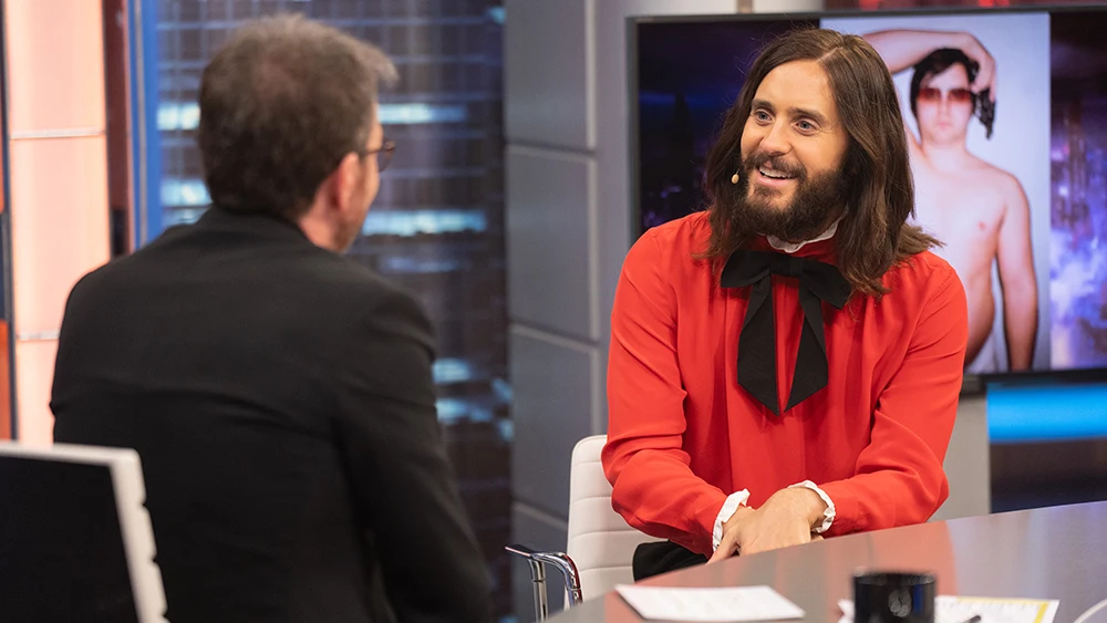 Las peligrosas consecuencias que sufrió Jared Leto al engordar 30 kilos para un papel 'El Hormiguero 3.0'