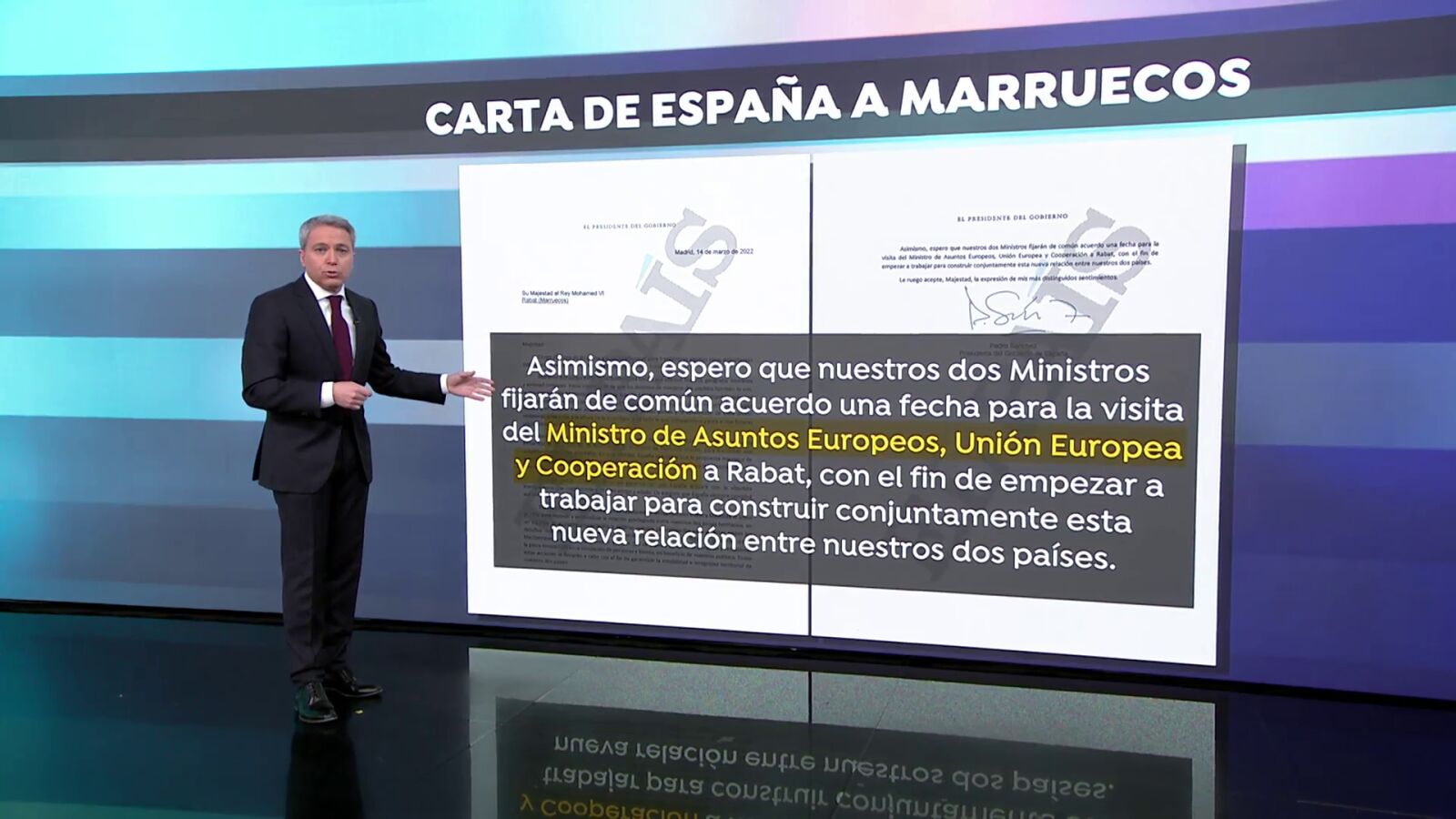Las faltas y errores gramaticales en la carta que Pedro Sánchez envió al rey de Marruecos