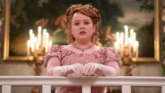 Nicola Coughlan como Penelope Featherington en la temporada 2 de 'Los Bridgerton'