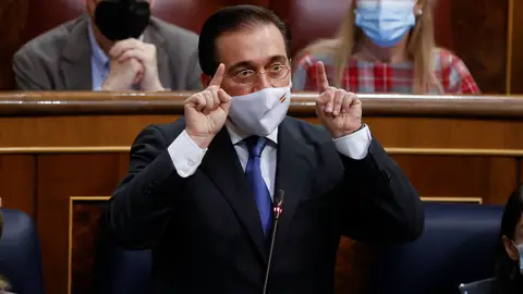 José Manuel Albares defiende el acuerdo con Marruecos por el Sáhara Occidental: "Era necesario dar una respuesta" José Manuel Albares defiende el acuerdo con Marruecos por el Sáhara Occidental: "Era necesario dar una respuesta"