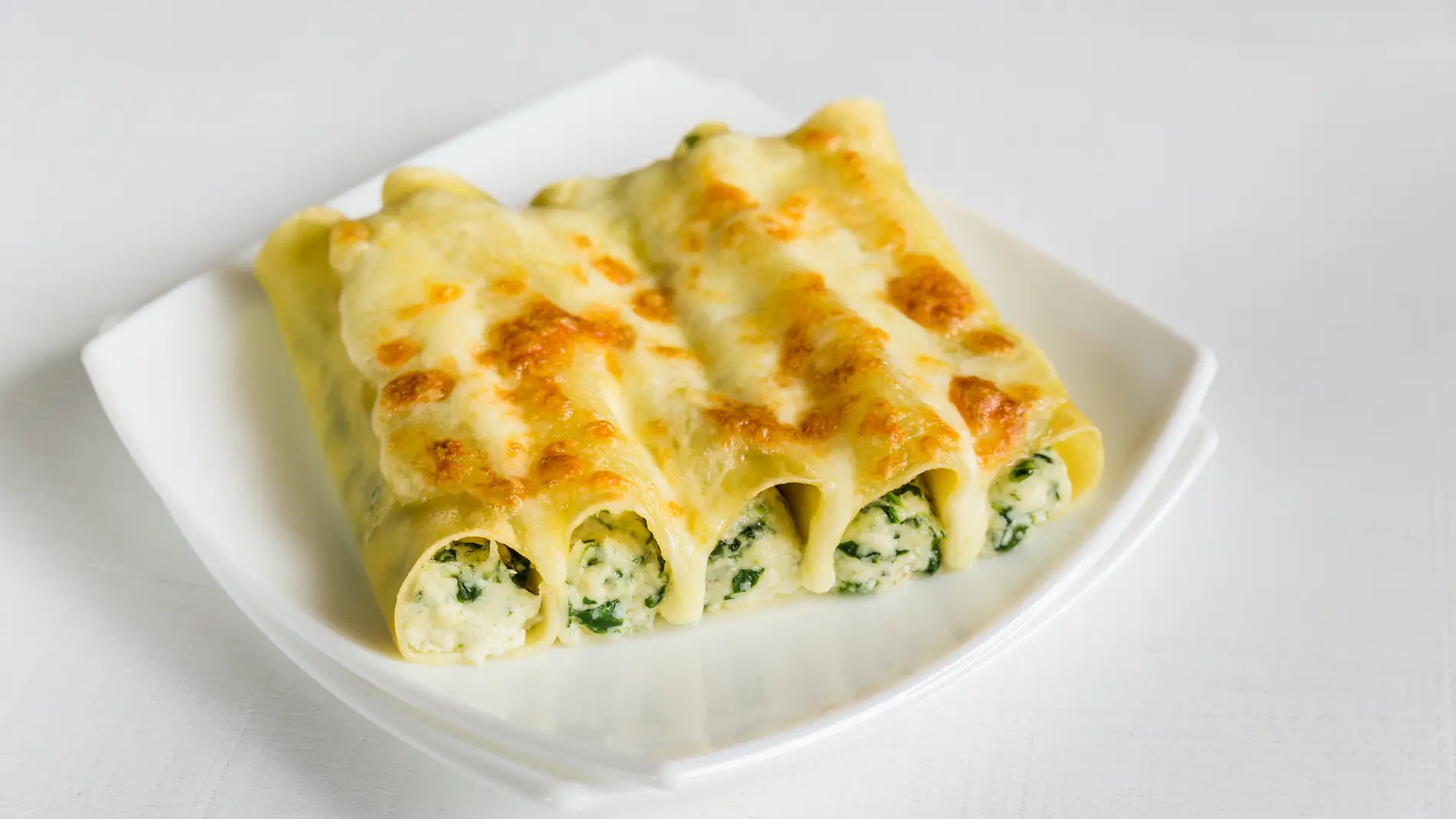 Canelones de verduras