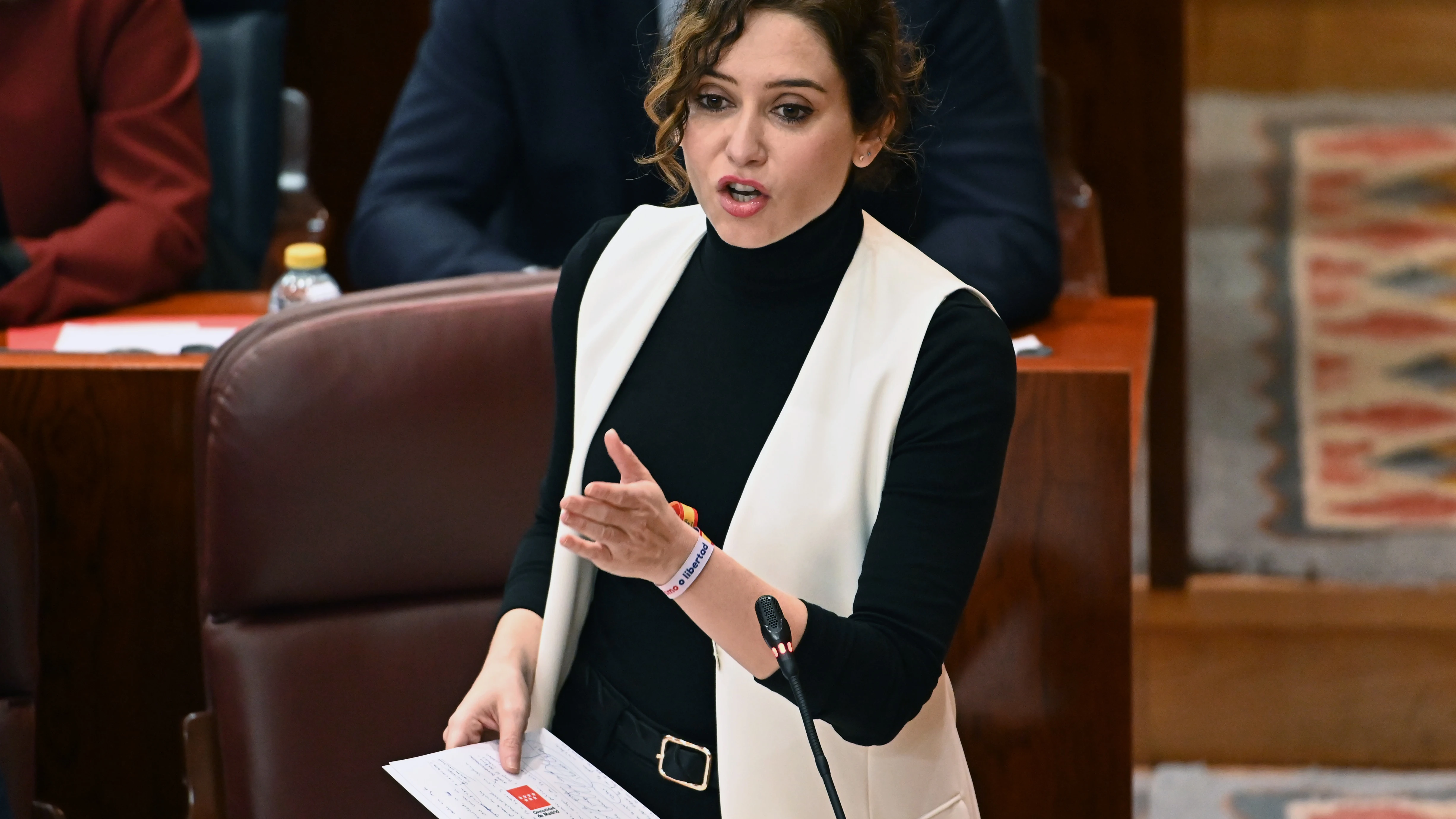 La presidenta de la Comunidad de Madrid, Isabel Díaz Ayuso La presidenta de la Comunidad de Madrid, Isabel Díaz Ayuso