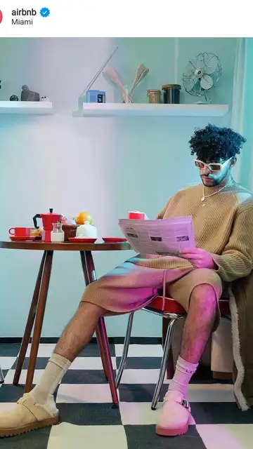 El interior del camión de Bad Bunny El interior del camión de Bad Bunny