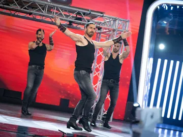 El duende de Javier Henanz junto a Los Vivancos en ‘El Desafío’ El duende de Javier Henanz junto a Los Vivancos en ‘El Desafío’