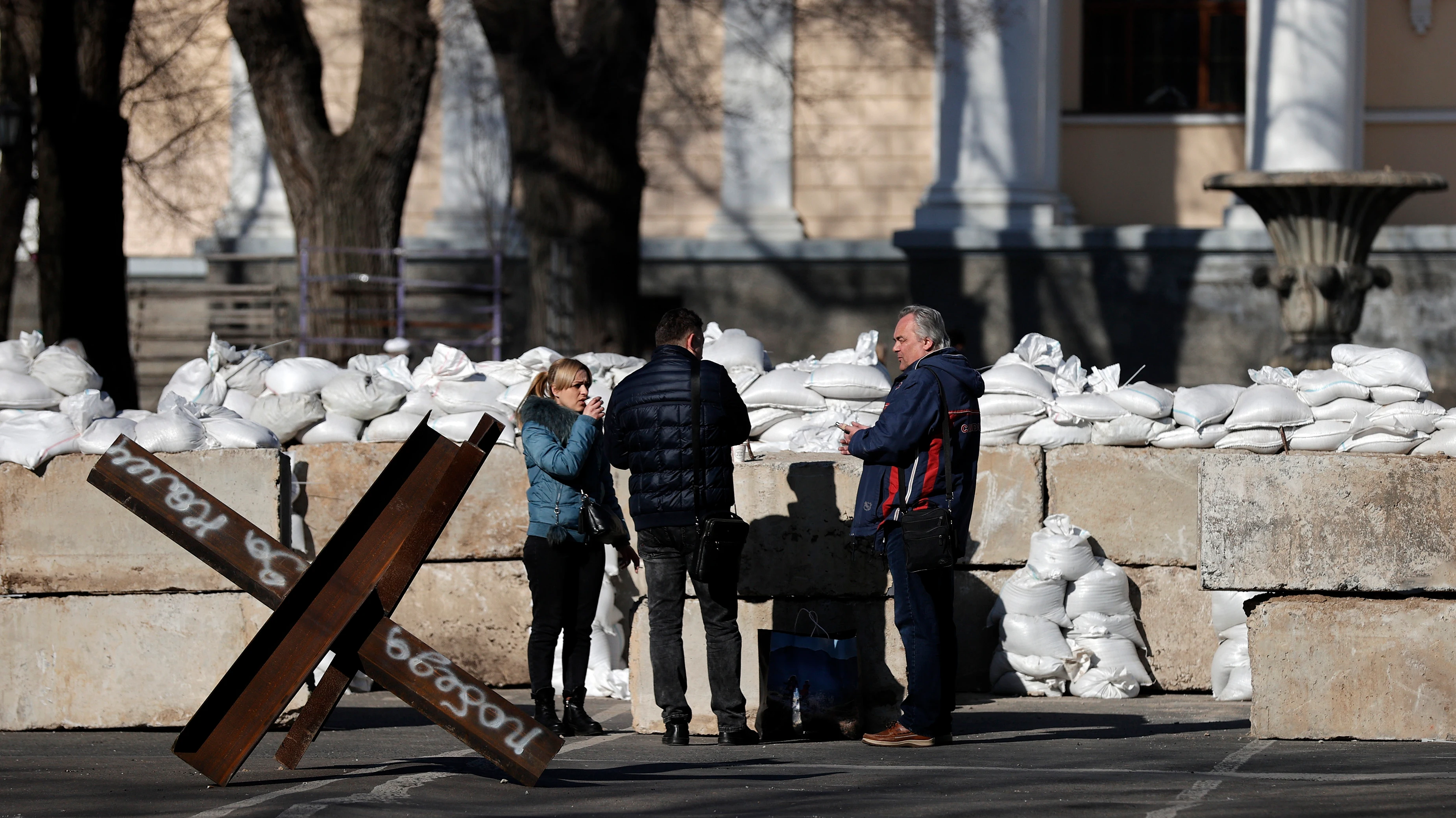 Odesa se prepara para un inminente ataque ruso Odesa se prepara para un inminente ataque ruso