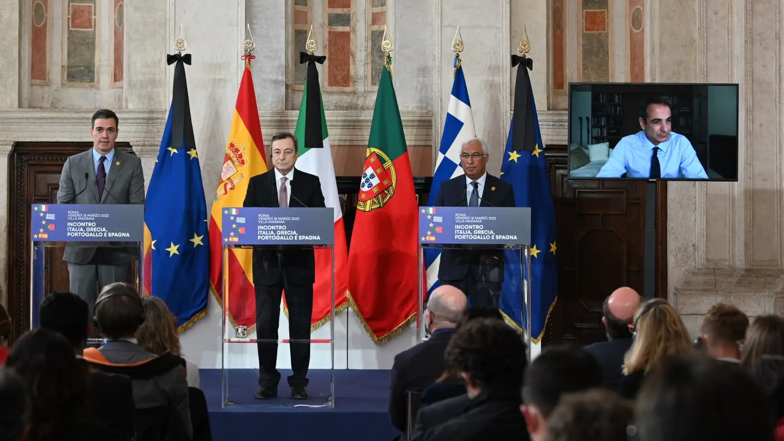 El lapsus de Mario Draghi al nombrar a Pedro Sánchez se vuelve viral en redes El lapsus de Mario Draghi al nombrar a Pedro Sánchez se vuelve viral en redes