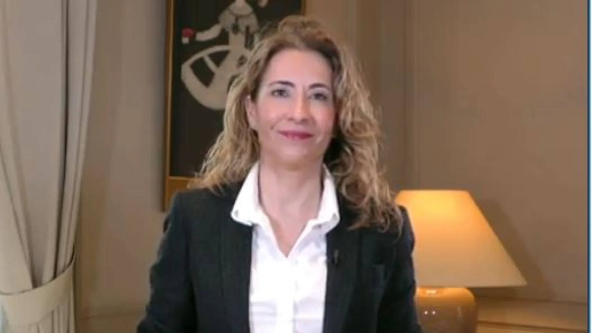 Ministra de Transportes, Raquel Sánchez