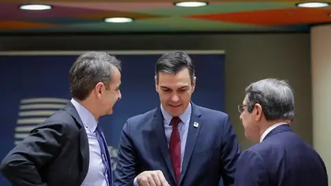 Pedro Sánchez en el Consejo Europeo Pedro Sánchez en el Consejo Europeo