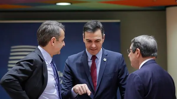 Pedro Sánchez en el Consejo Europeo Pedro Sánchez en el Consejo Europeo