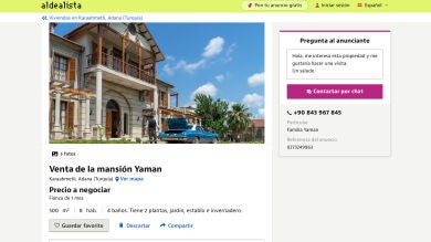 Así sería la mansión de 'Tierra Amarga' si se anunciara en Idealista