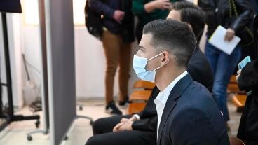 Santi Mina, en el banquillo de acusados