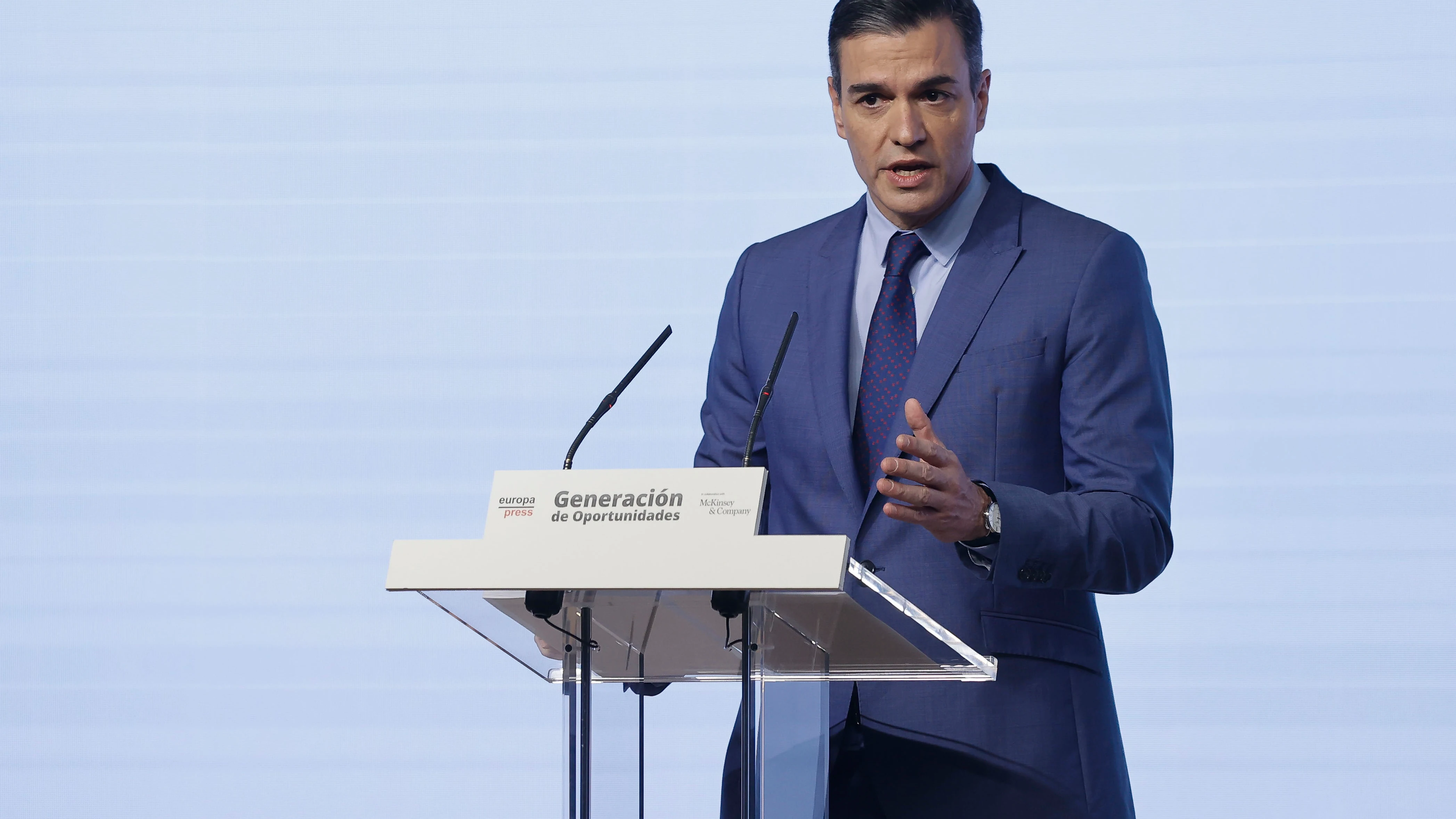 El presidente del Gobierno, Pedro Sánchez El presidente del Gobierno, Pedro Sánchez