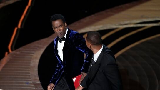 El pu&ntilde;etazo de Will Smith a Chris Rock en los Oscar