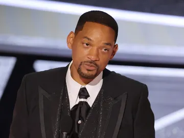 Will Smith tras recibir el Oscar a Mejor Actor Will Smith tras recibir el Oscar a Mejor Actor